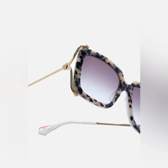 CAMILLA “The After Party” Natural Tortoise Gold Oversized  display picture 3